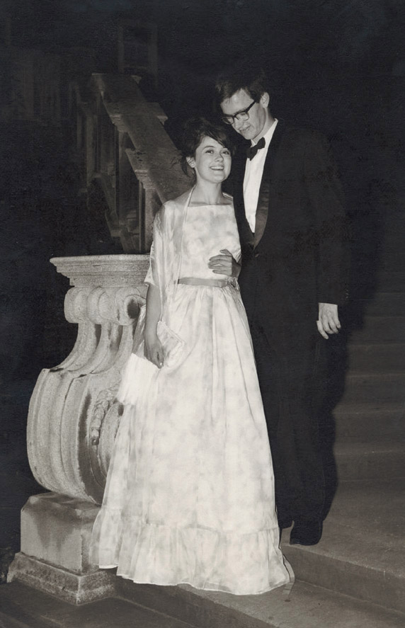 Brenda in a home-made ballgown at Sidney Sussex College May Ball 1965The - photo 17