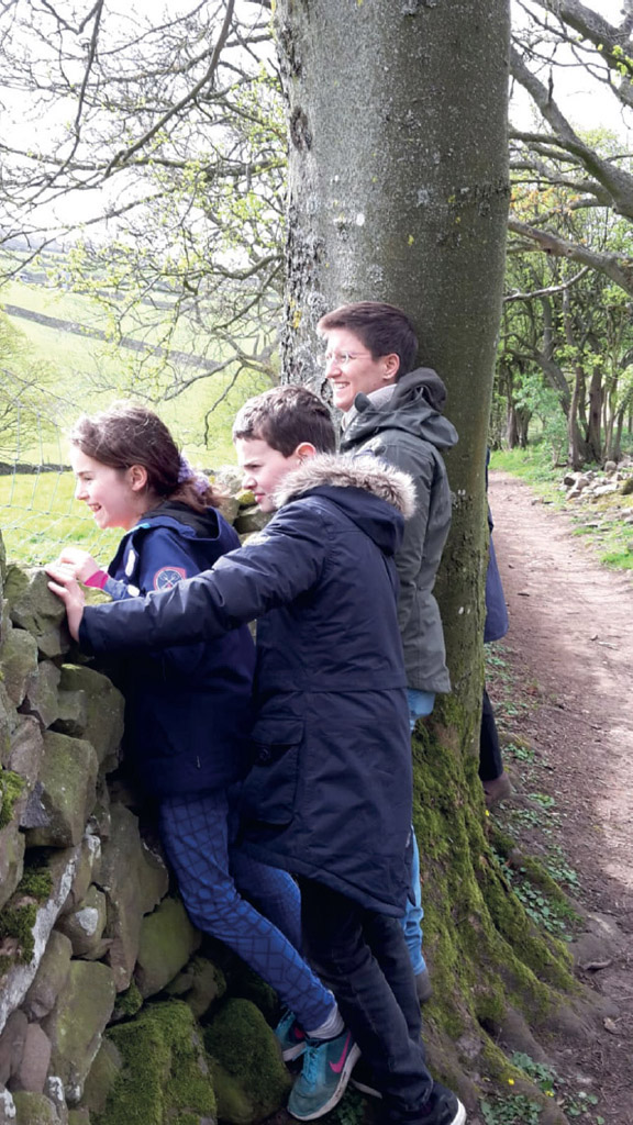 Julia and children admiring the view while out walking in Swaledale 2016Mrs - photo 21