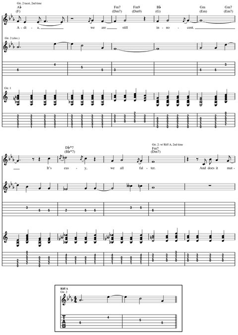 Acoustic Guitar Tab White Pages Songbook - photo 13