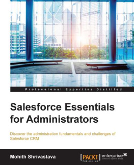 Mohith Shrivastava - Salesforce Essentials for Administrators