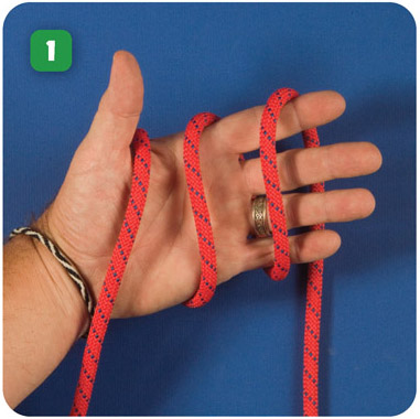 Wrap the rope around your left hand twice as shown in the photograph Move - photo 3