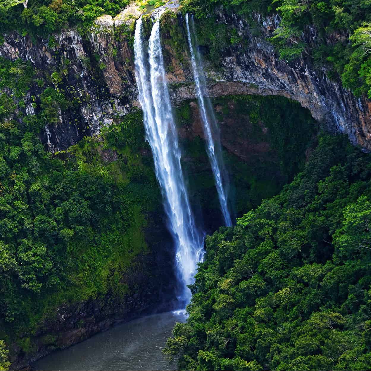 Top Attraction 6 MTPA Chamarel Waterfalls This dramatic cataract tumbles from - photo 9