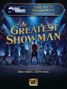 Benj Pasek - The Greatest Showman: E-Z Play Today #99