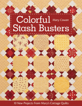 Mary Cowan - Colorful Stash Busters: 10 New Projects from Marys Cottage Quilts