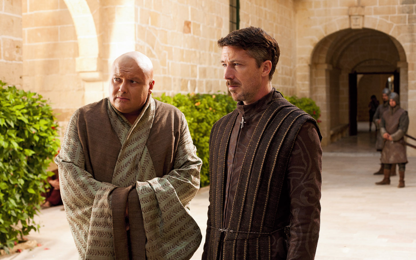 Varys Conleth Hill and Littlefinger Aidan Gillen scheme at the Red - photo 7