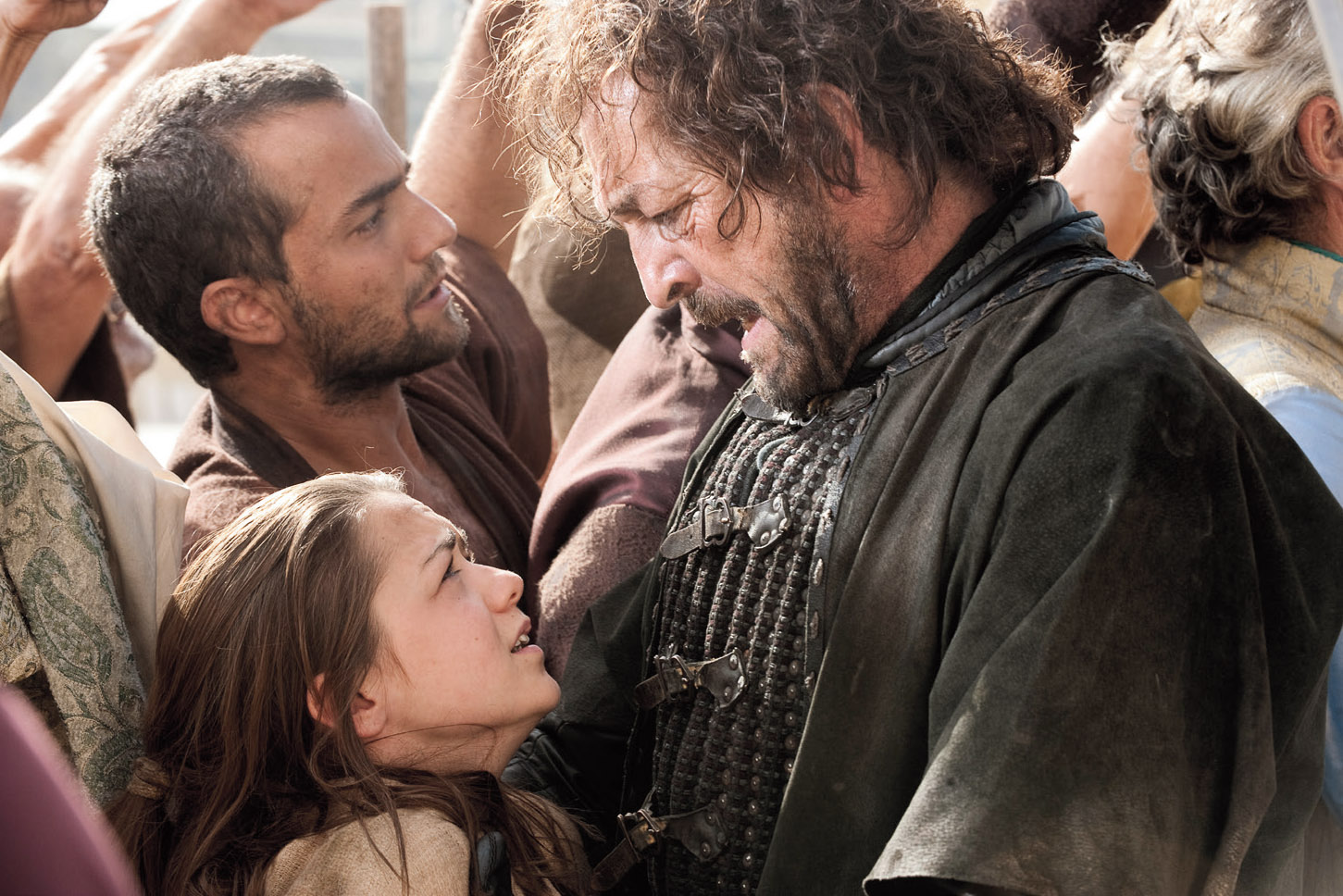 Arya is taken away by Nights Watch member Yoren Francis MageeThe Mother of - photo 15