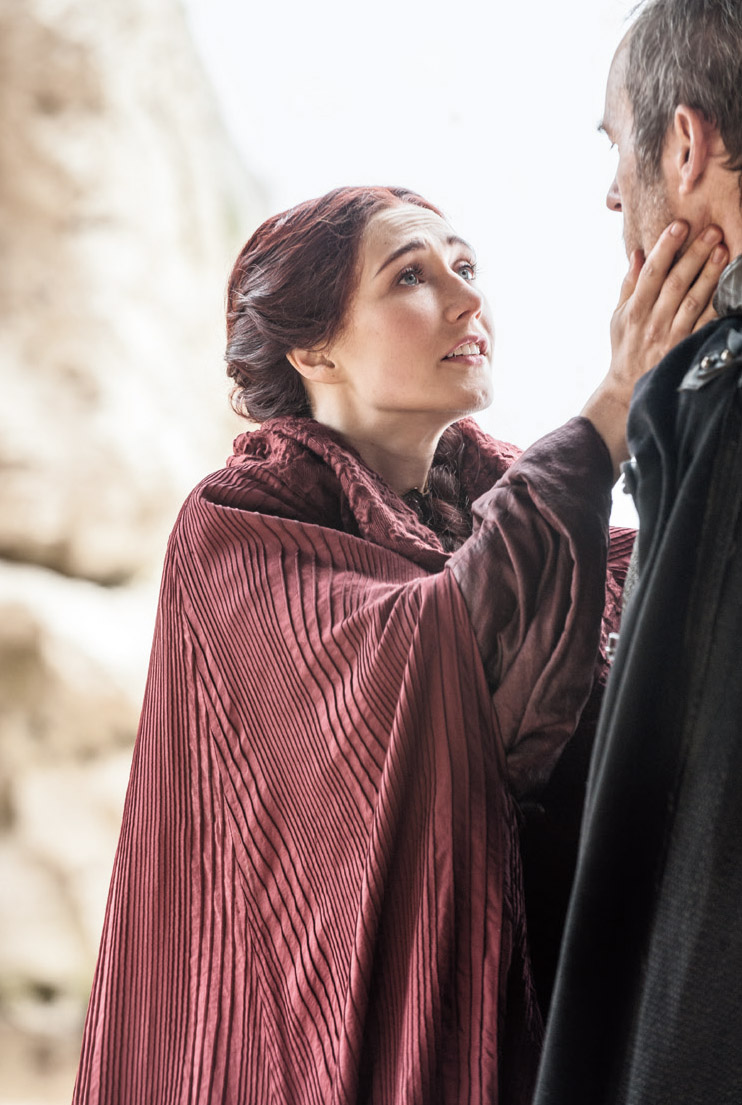 Melisandre Carice van Houten persuades Stannis Baratheon Stephen DillaneA - photo 18