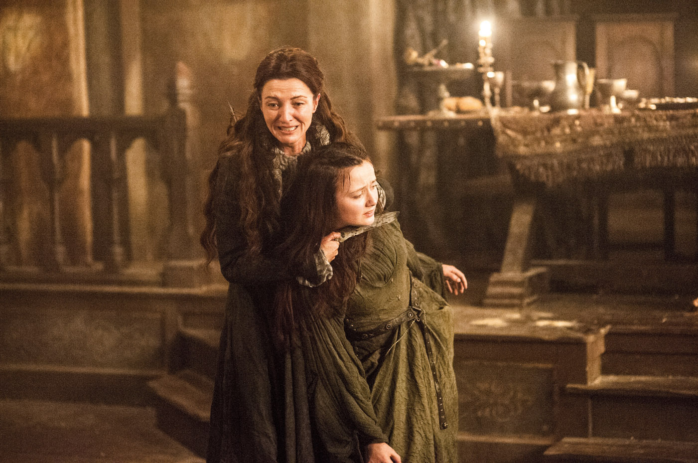 Catelyn Stark Michelle Fairley makes a desperate final attempt to save her - photo 33