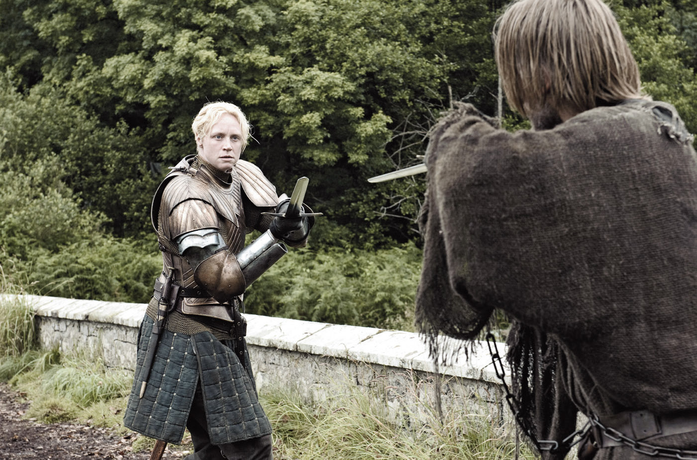 Brienne of Tarth Gwendoline Christie squares off with Jaime Lannister - photo 35