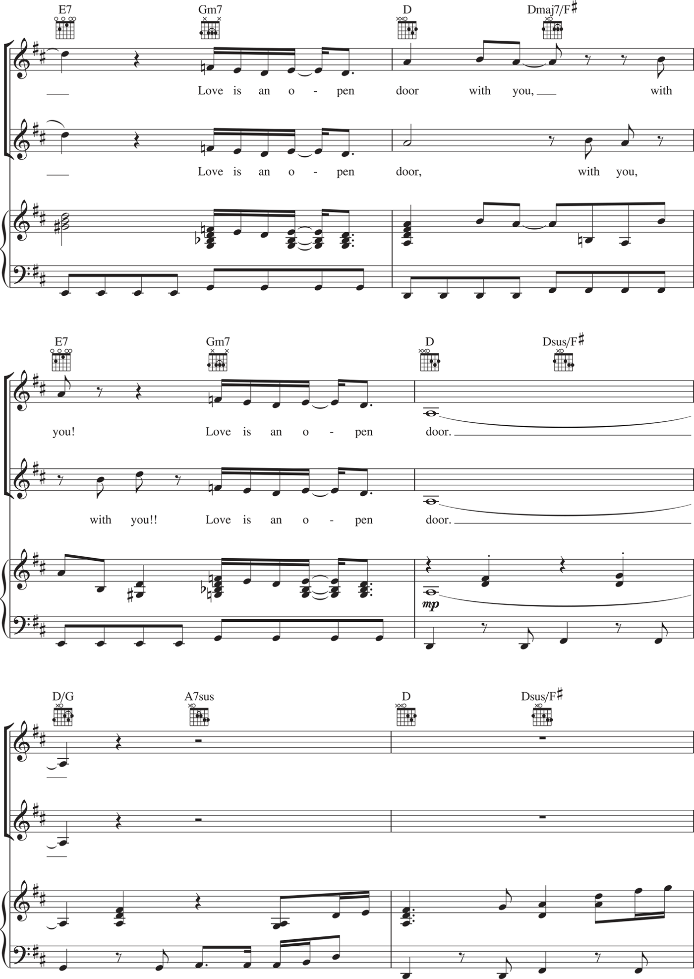 Frozen Songbook Music from the Motion Picture Soundtrack - photo 35