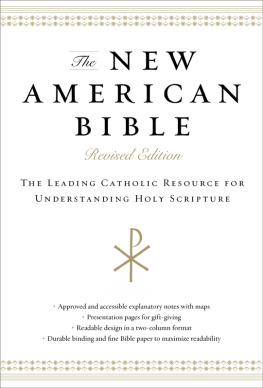 Catholic Bible Press The New American Bible: The Leading Catholic Resource for Understanding Holy Scripture