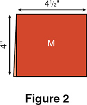 Place the pocket piece on the redorange B square matching side and bottom - photo 4