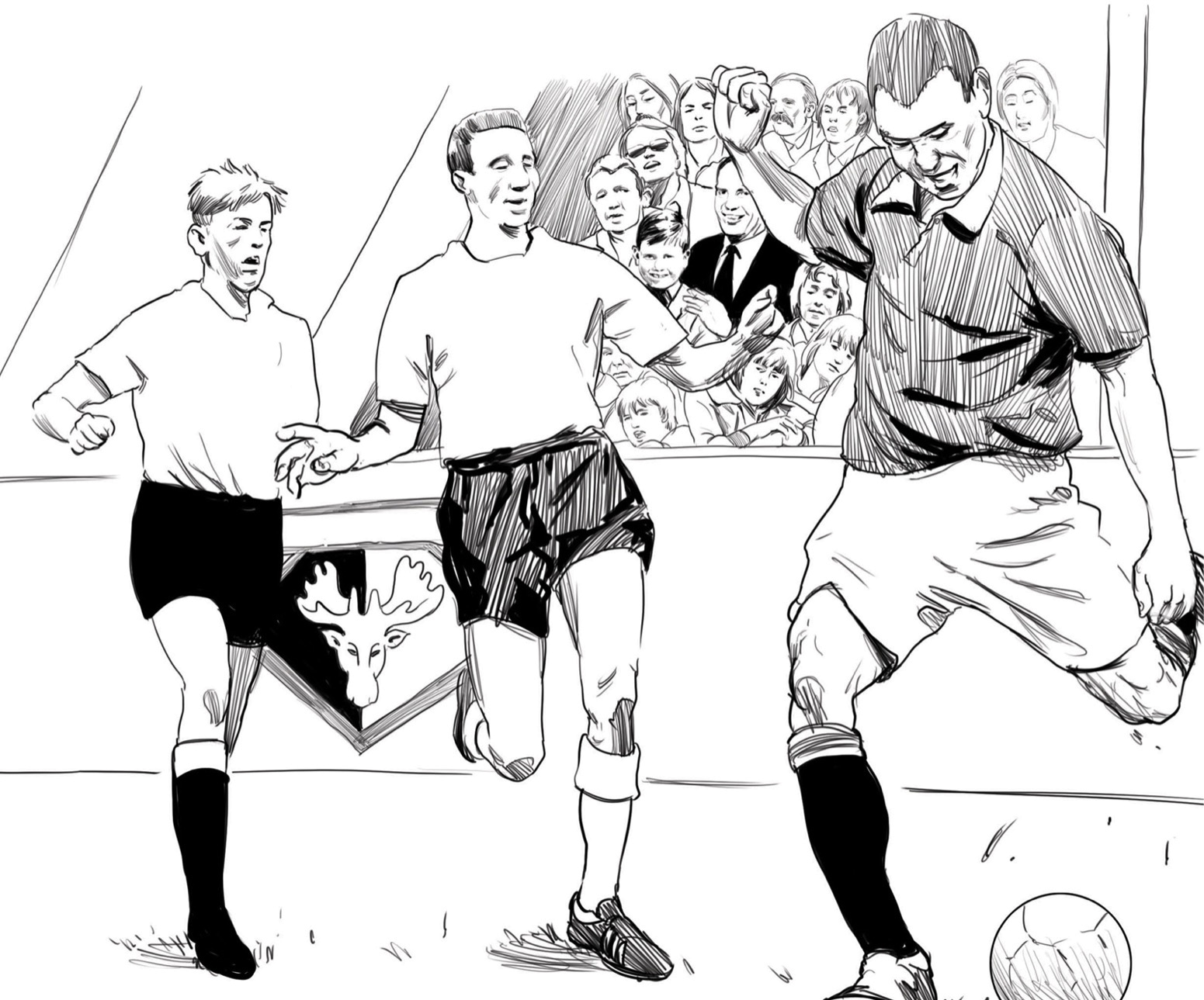 Reggie only felt comfortable with Stanley at football matches Football is what - photo 8