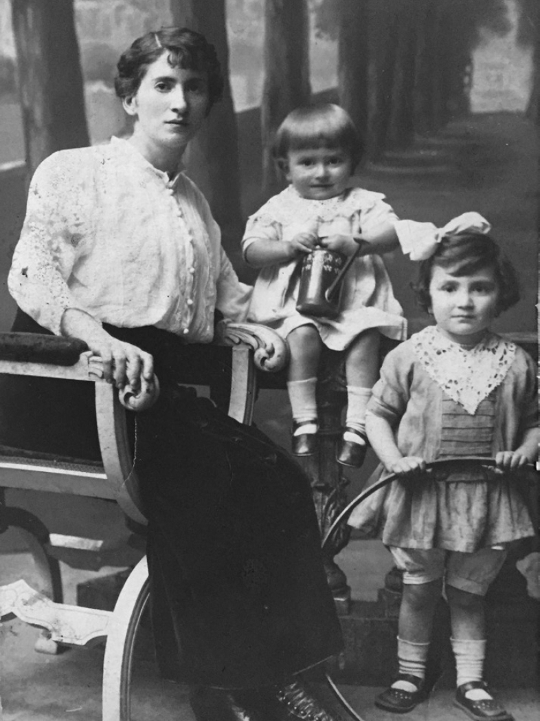 My Fathers mother and his two eldest sisters My father and his youngest - photo 7