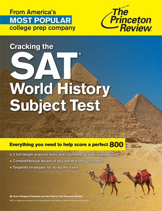 Cracking the SAT World History Subject Test - photo 1