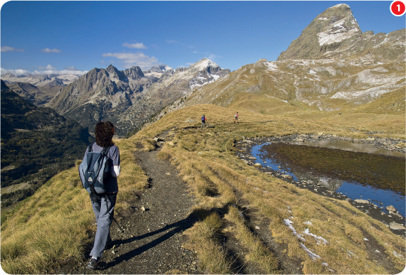 The Pyrenees Whether youre on the Camino Francs or Aragons the high mountains - photo 6