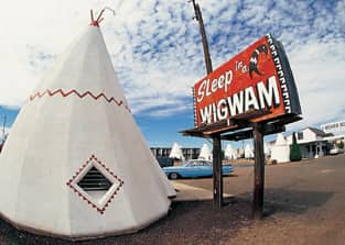 The recently refurbished Wigwam Motel in Holbrook Arizona provides a rare - photo 9