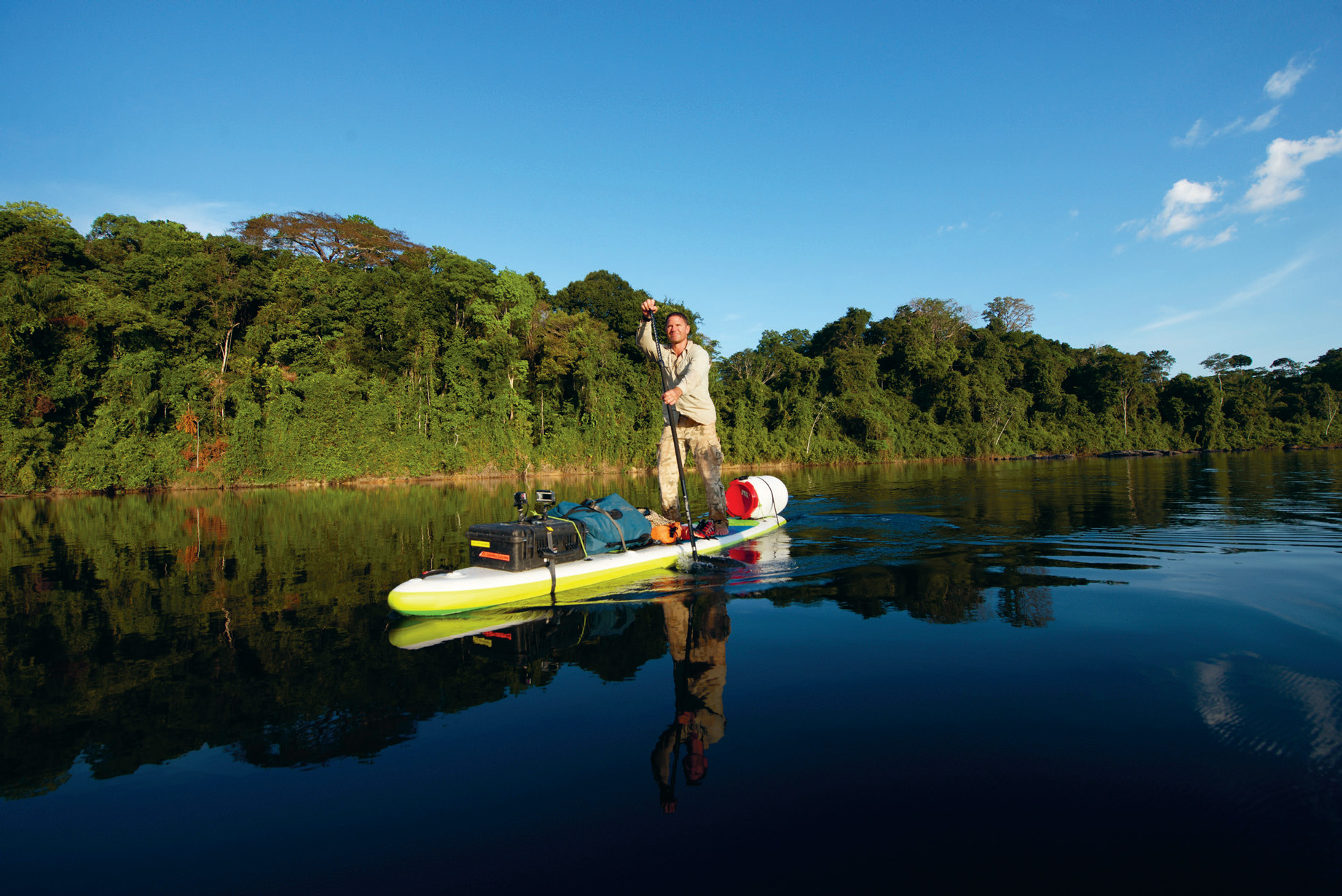 The stand-up paddleboard was a revelation on our Suriname river expedition - photo 18