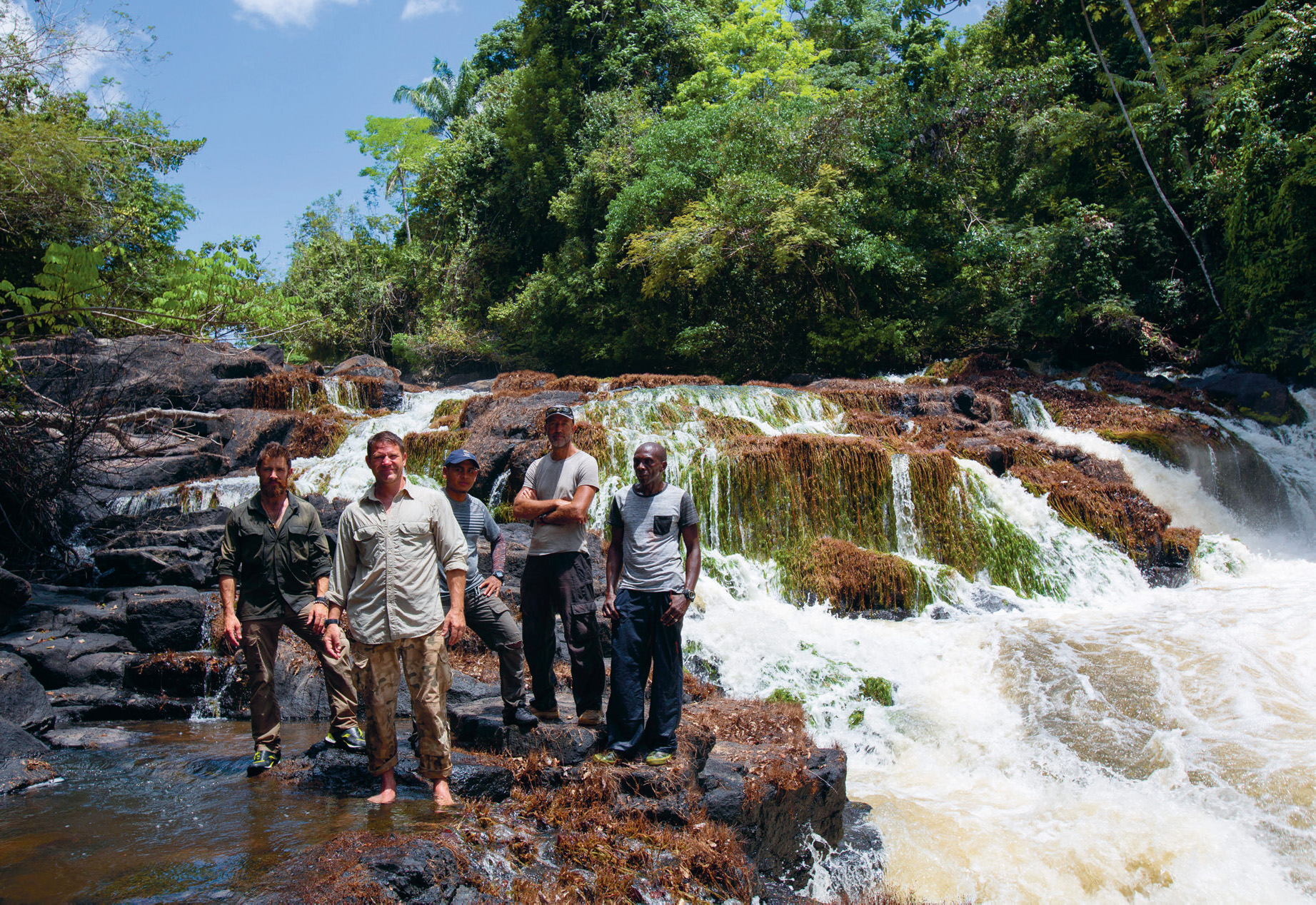 The moment we walked out of the forest to the unexpected sight of an unmapped - photo 19