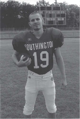 Stevens Senior Year Football Photo - August 2002 This picture was taken a week - photo 2