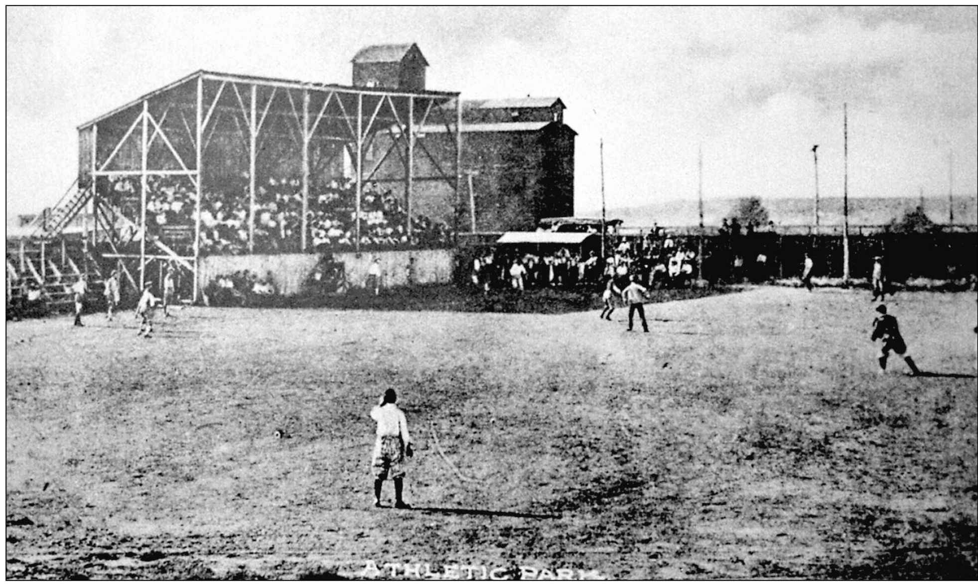 Tulsas early baseball stadiums were little more than wooden stands set up on - photo 5