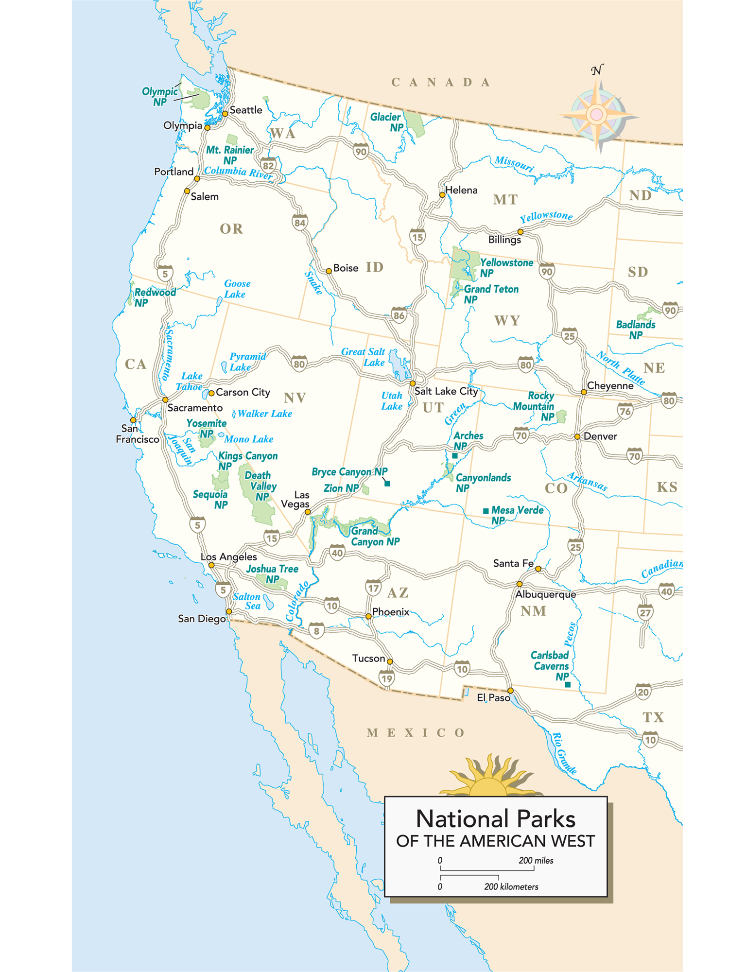 Frommers EasyGuide to National Parks of the American West - photo 1