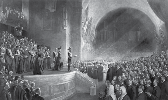 Opening of the first Parliament of the Australian Commonwealth 9 May 1901 by - photo 1