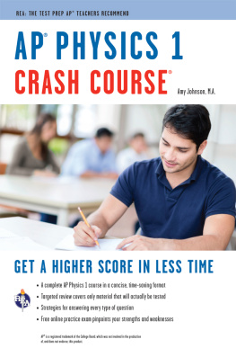 Amy Johnson AP® Physics 1 Crash Course Book + Online