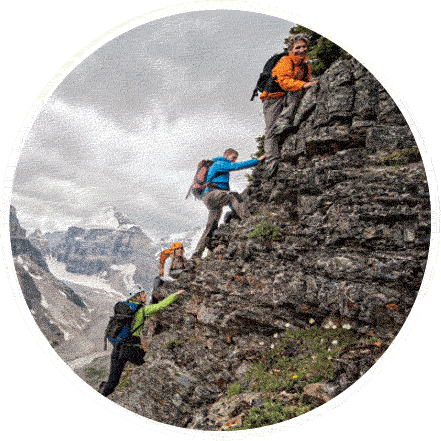 ROUTE The path up a rock face that a climber follows during an ascent Each - photo 10