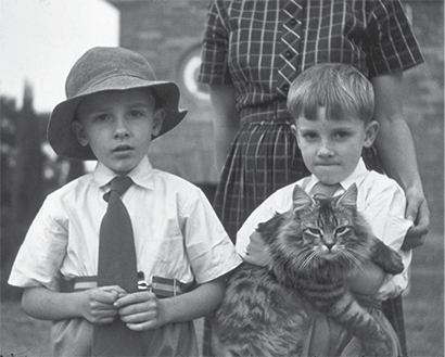 Colin is on the left with Keith holding the cat FOREWORD Ive been involved in - photo 6