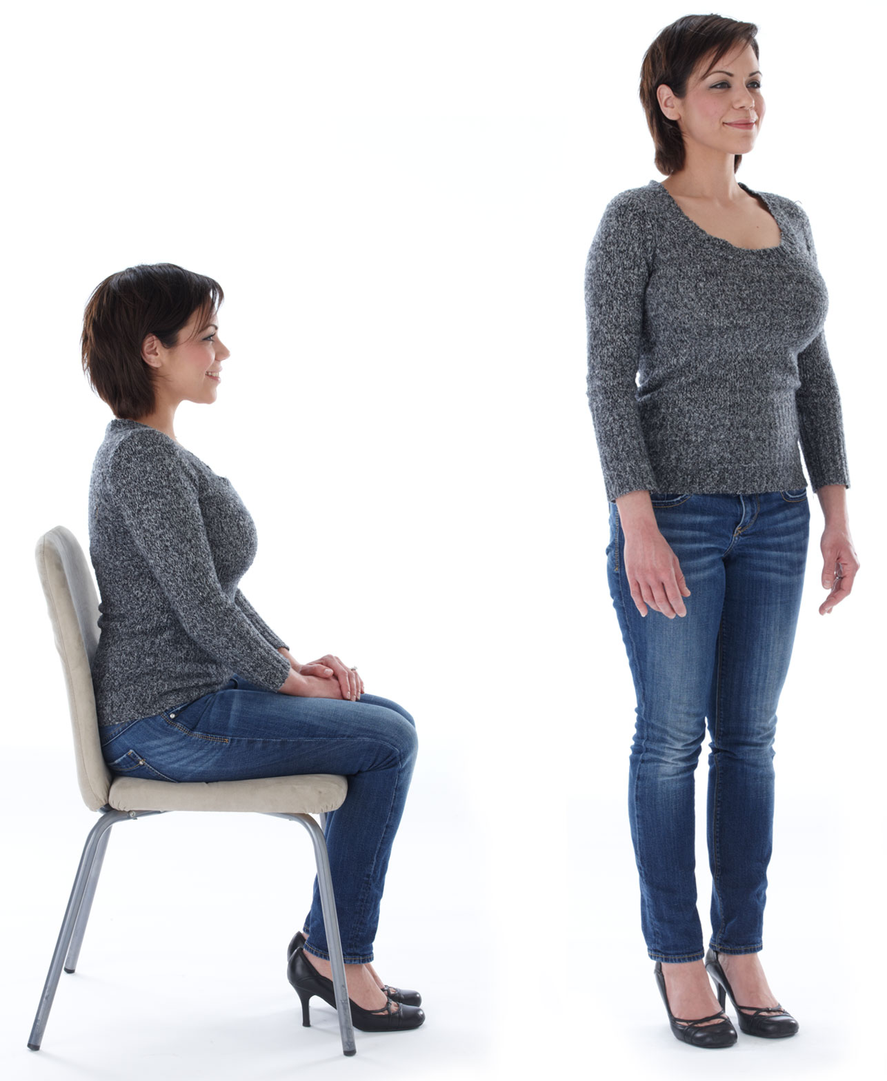Good singing posture whether sitting or standing is relaxed with a straight - photo 3