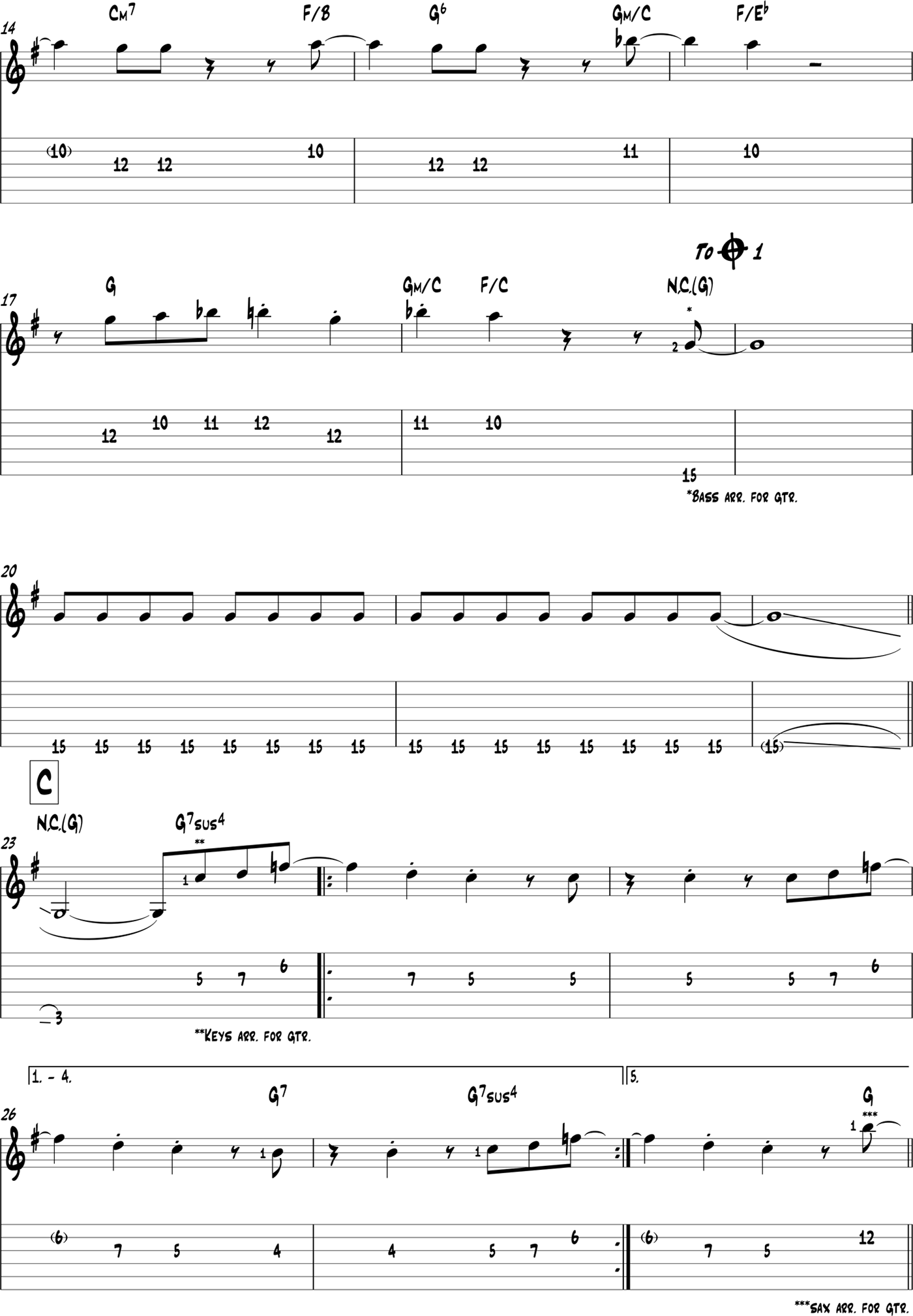 Jazz Classics for Guitar Tab - photo 17