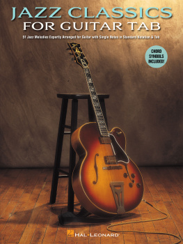 Hal Leonard Corp. - Jazz Classics for Guitar Tab