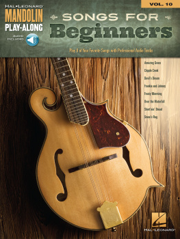 Hal Leonard Corp. - Songs for Beginners: Mandolin Play-Along Volume 10