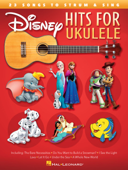 Hal Leonard Corp. Disney Hits for Ukulele: 25 Songs to Strum & Sing