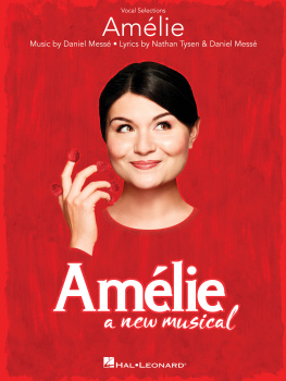 Nathan Tysen - Amelie: A New Musical Songbook: Vocal Selections
