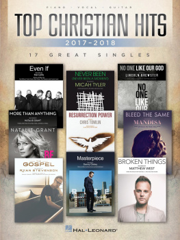 Hal Leonard Corp. - Top Christian Hits of 2017-2018: 17 Great Singles