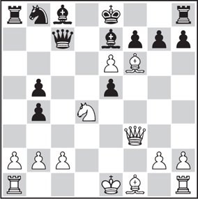 After 13Bxb5 Kf8 14Bxf6 Black can recapture on f6 with the bishop after - photo 9