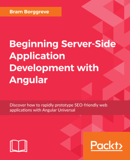 Bram Borggreve - Beginning Server-Side Application Development with Angular