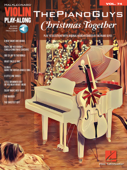 The Piano Guys - The Piano Guys--Christmas Together: Violin Play-Along Volume 74