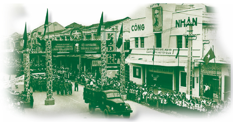 Vietminh troops take control of the town of Haiphong in early 1955 after - photo 7