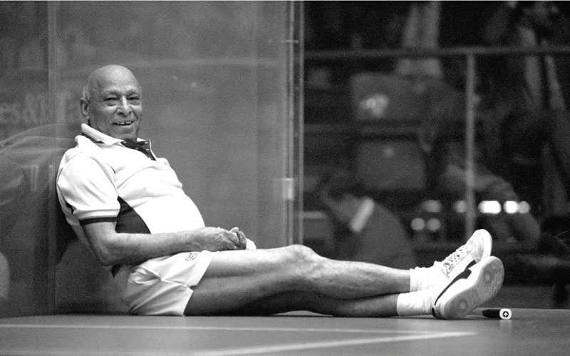 The legendary Hashim Kahn taking a well-earned rest One of the great - photo 6