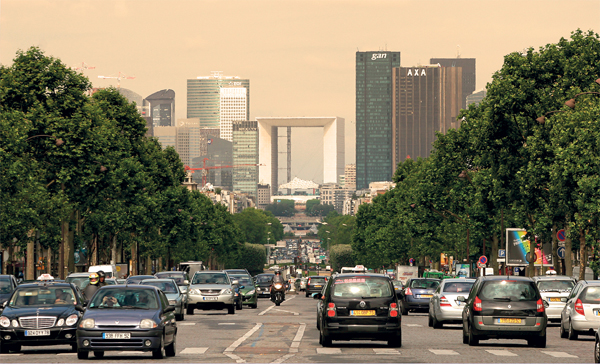 In Paris today the streets are crowded with cars Cities have had to adapt to - photo 4