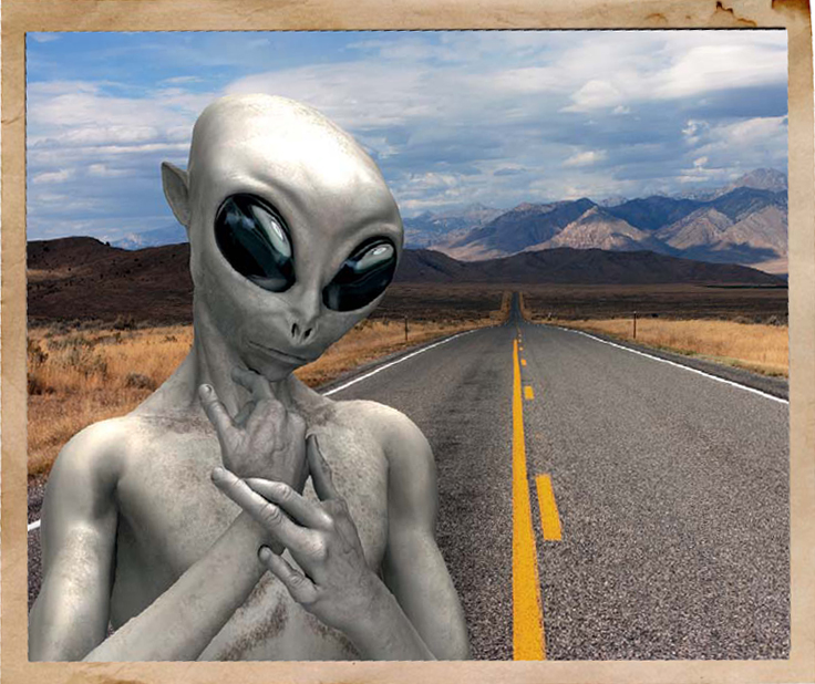 THE ALIENS EMERGE During the late 1940s and 1950s many people around the - photo 4