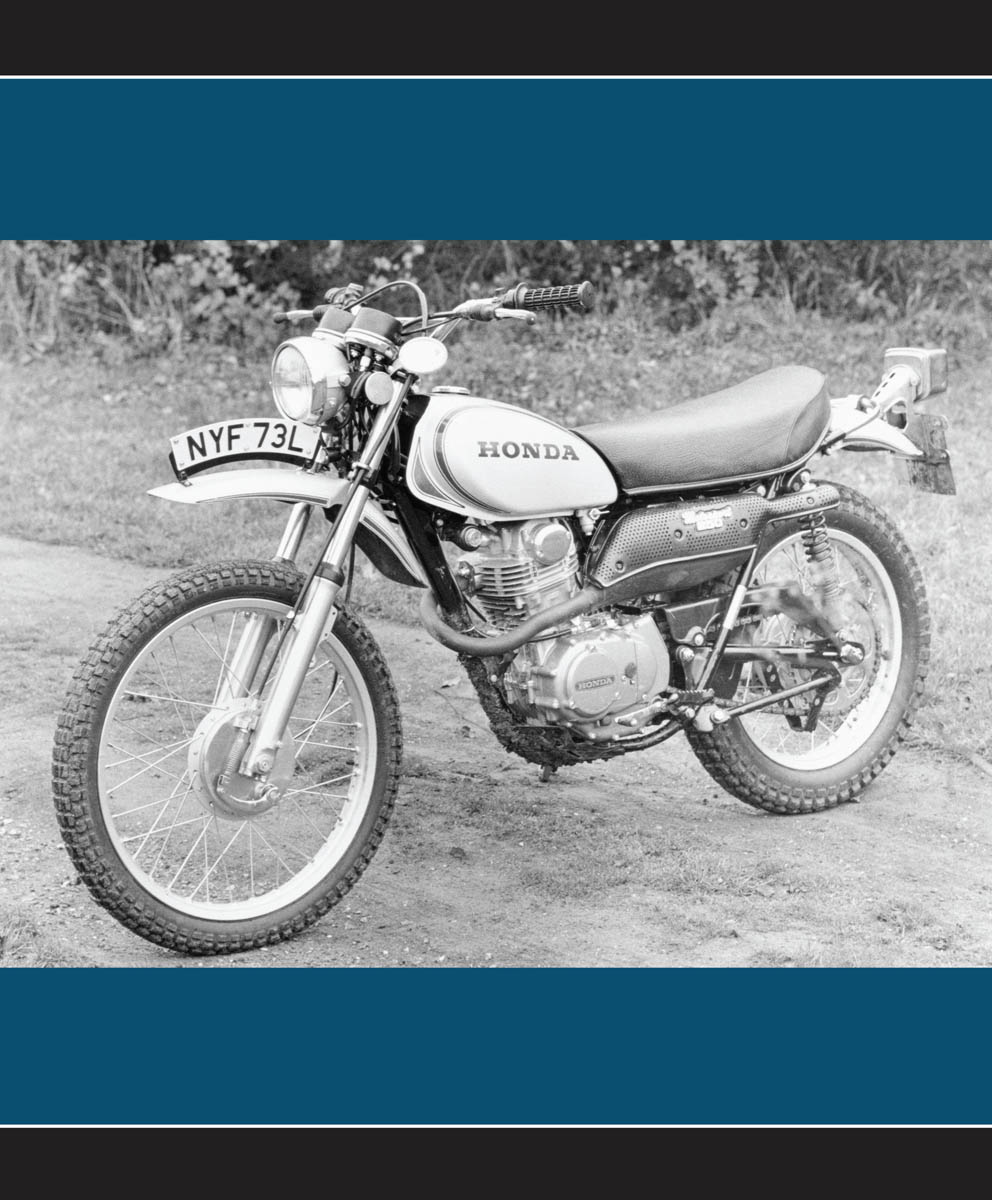 Hondas XL250 of 1972 was the first large-capacity four-stroke put on to the - photo 2