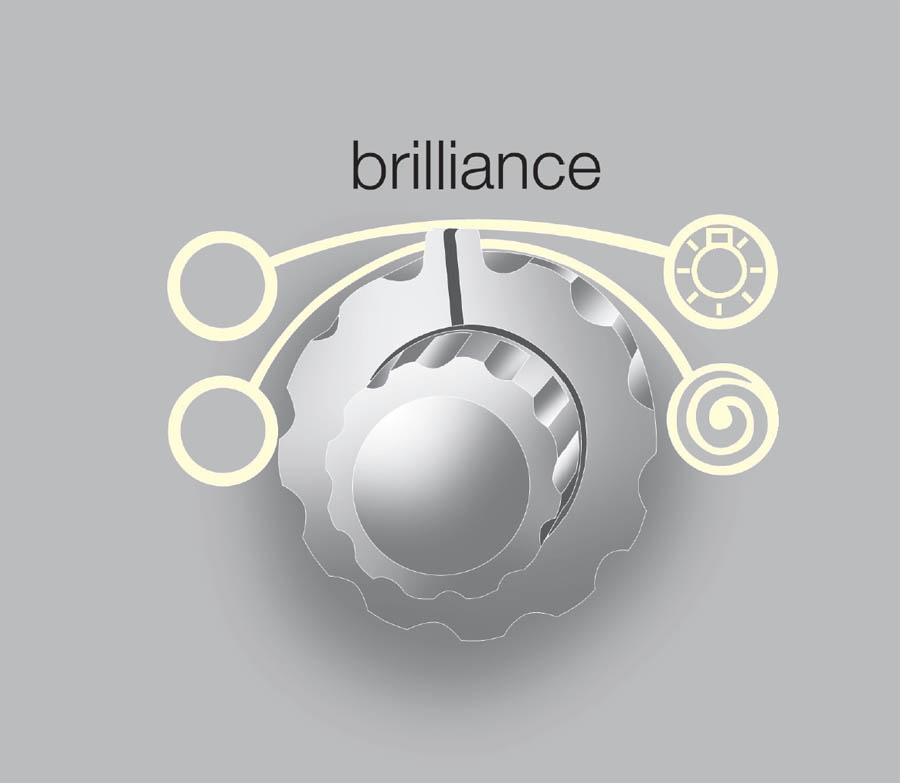 Brilliance Next you need to adjust Brilliance increase it until the text and - photo 13