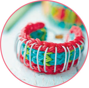 Rubber Band BRACELETS colorful projects youll love to make Lucy Hopping - photo 2