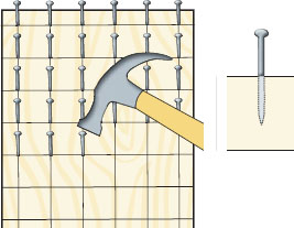 Ask an adult to help you with this bit If you are using nails hammer in one - photo 10