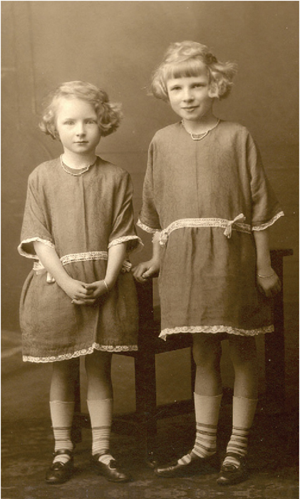 This photograph of Catherine and Jane Wilson in 1923 is usefully marked on the - photo 4