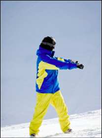 MOVING SKI POLE BEHIND YOUR BACK 10 TO 30 REPS Holding a pole with arms - photo 7